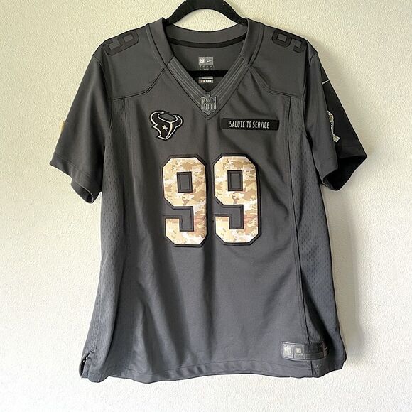 NWOT! Nike NFL Team Apparel Women’s XL Texans-Watt Jersey. - Picture 1 of 6
